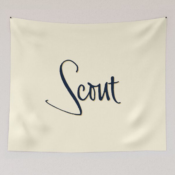 Item preview, SCOUT personalized type design designed and sold by CharlottePlaceArt.