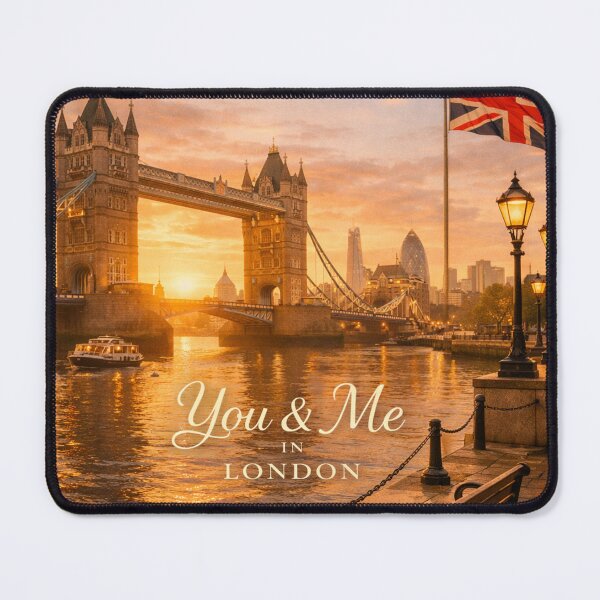 Item preview, You and Me in London – Romantic UK Vacation Souvenir designed and sold by Ve & Co.