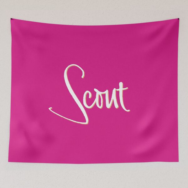 Item preview, SCOUT personalized type design designed and sold by CharlottePlaceArt.