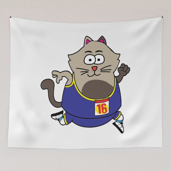 Item preview, Fat cat jogging designed and sold by tarek25.