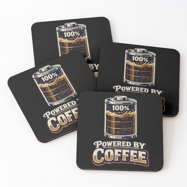 Item preview, powered by coffee designed and sold by Roadsters.