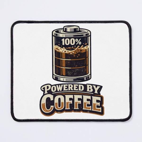 Item preview, powered by coffee designed and sold by Roadsters.