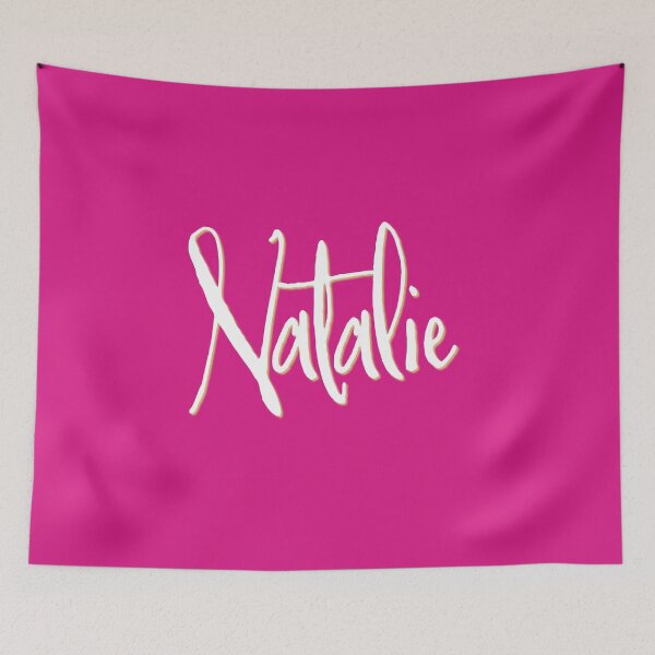 Item preview, NATALIE personalized type design designed and sold by CharlottePlaceArt.