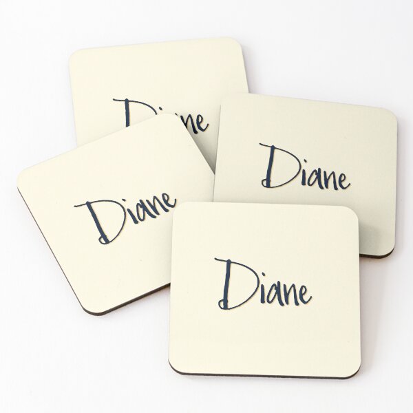 Artikelvorschau, DIANE personalisiertes Schriftdesign entworfen und verkauft von CharlottePlaceArt.