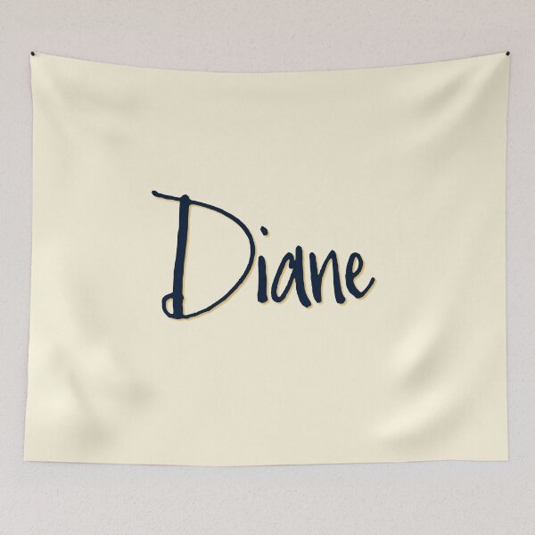 Item preview, DIANE personalized type design designed and sold by CharlottePlaceArt.