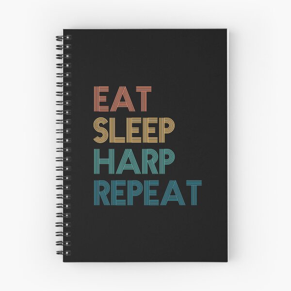 Item preview, Eat Sleep Harp Repeat - Gift For Harp Fans designed and sold by kindxinn.
