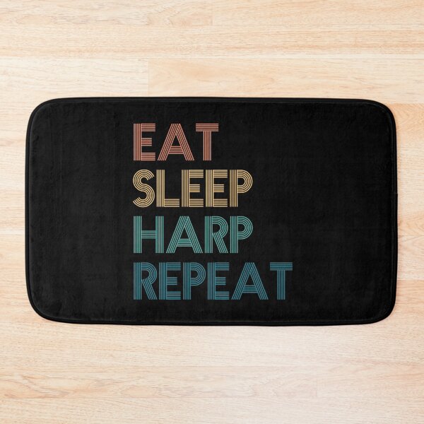 Item preview, Eat Sleep Harp Repeat - Gift For Harp Fans designed and sold by kindxinn.