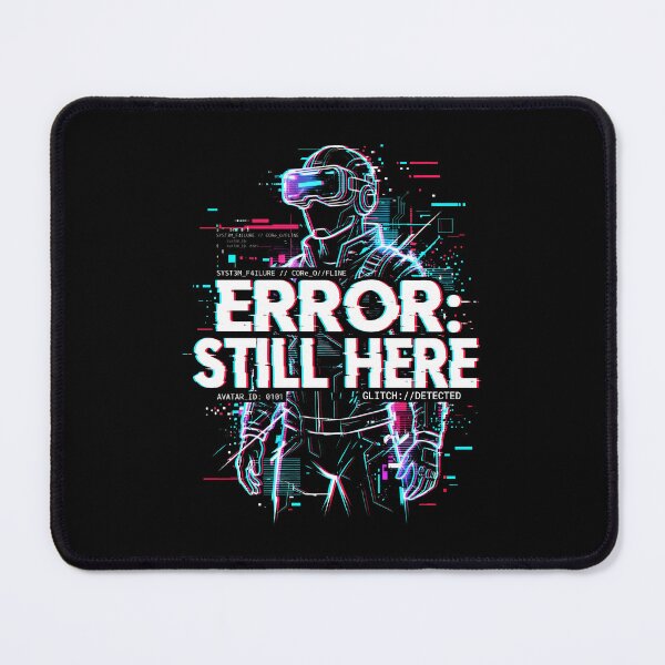Item preview, VR Glitch Cyberpunk Gamer Avatar Error designed and sold by SplashTastic.