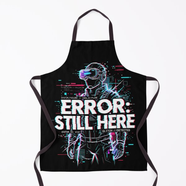 Item preview, VR Glitch Cyberpunk Gamer Avatar Error designed and sold by SplashTastic.