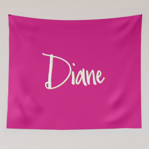 Item preview, DIANE personalized type design designed and sold by CharlottePlaceArt.