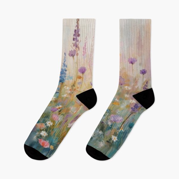Item preview, English Wildflowers Painting designed and sold by SeaStarAlex.
