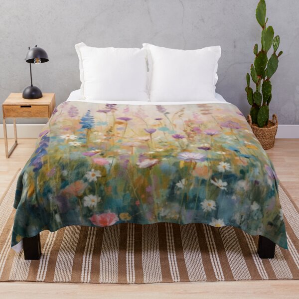 Item preview, English Wildflowers Painting designed and sold by SeaStarAlex.