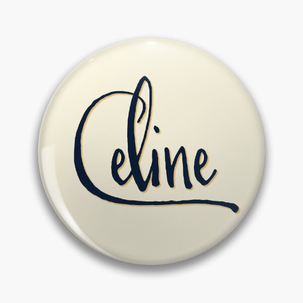 Item preview, CELINE personalized type design designed and sold by CharlottePlaceArt.