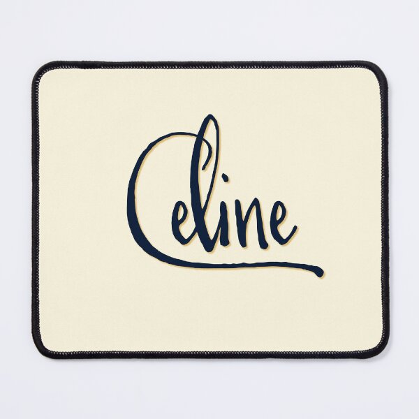 Item preview, CELINE personalized type design designed and sold by CharlottePlaceArt.