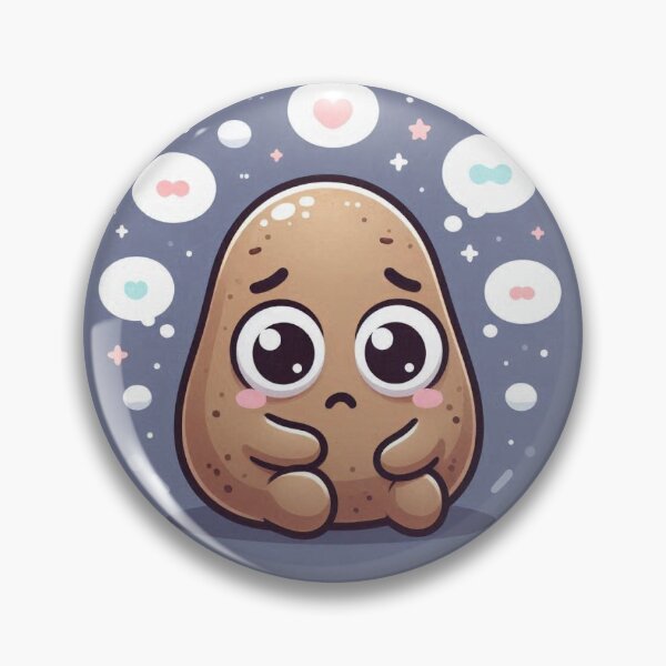 Item preview, Overthinking Potato – Relatable Gen Z Mood designed and sold by vigzhifushions.