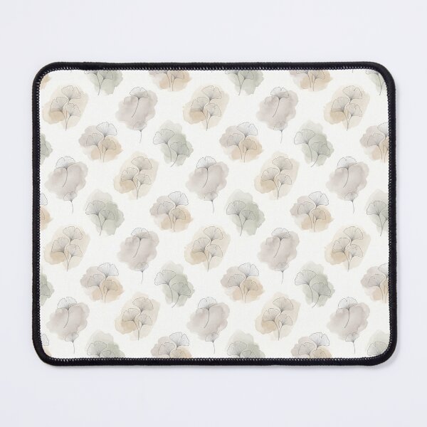 Item preview, Gingko Leaf Watercolor Textile Pattern designed and sold by SplashTastic.