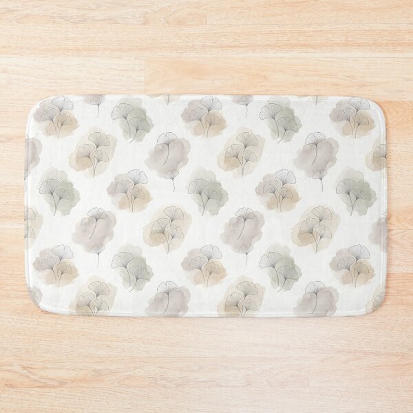 Item preview, Gingko Leaf Watercolor Textile Pattern designed and sold by SplashTastic.