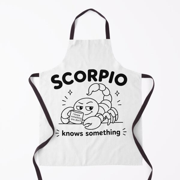 Item preview, Scorpio Knows Something You Don't designed and sold by MonkiFlipp.