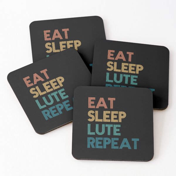 Item preview, Eat Sleep Lute Repeat - Gift For Lute Fans designed and sold by kindxinn.