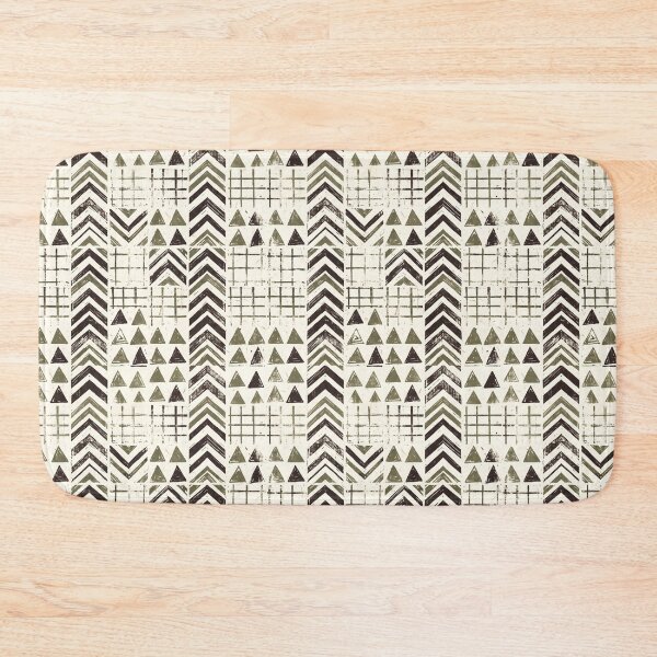 Item preview, Urban Geometric Block Pattern Grunge Print designed and sold by SplashTastic.