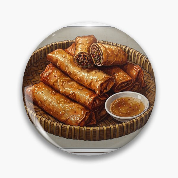 Item preview, LUMPIA: CRISPY MENACE designed and sold by SPixelotCo.
