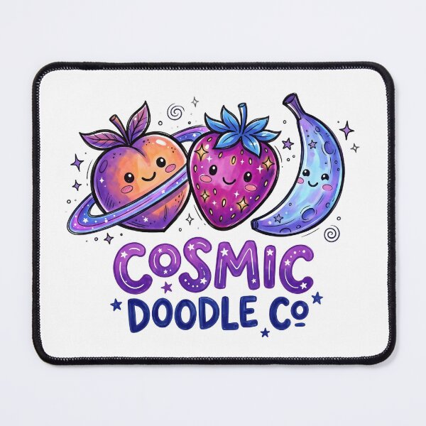 Item preview, Fruit Lover Gift | Cosmic Fruit Friends Space Art designed and sold by Cosmic Doodle Co..