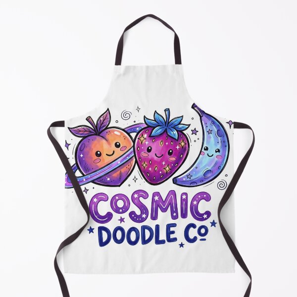 Item preview, Fruit Lover Gift | Cosmic Fruit Friends Space Art  designed and sold by Cosmic Doodle Co..