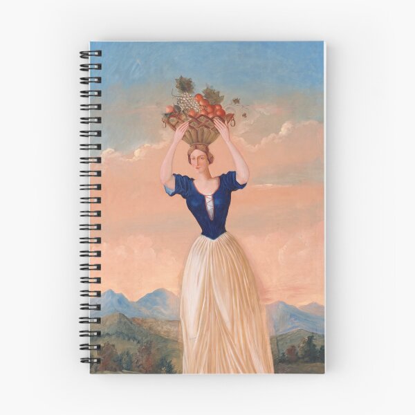 Item preview, Woman Carrying Fruit Basket at Sunset designed and sold by artofuniverse.