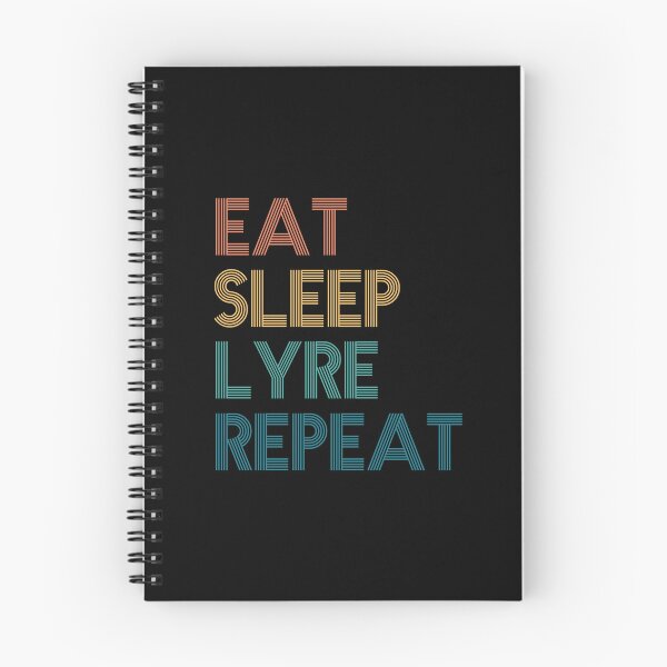Item preview, Eat Sleep Lyre Repeat - Gift For Lyre Fans designed and sold by kindxinn.