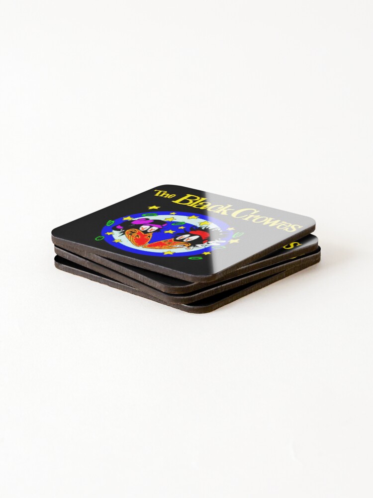 Thumbnail 4 of 5, Coasters (Set of 4), Two Head Bird In Frame designed and sold by ShadeFall.