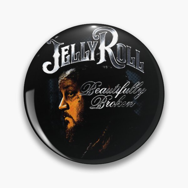 Item preview, Jelly Roll Beautifully Broken - Vintage Profile Portrait designed and sold by SaryaSmyth19.