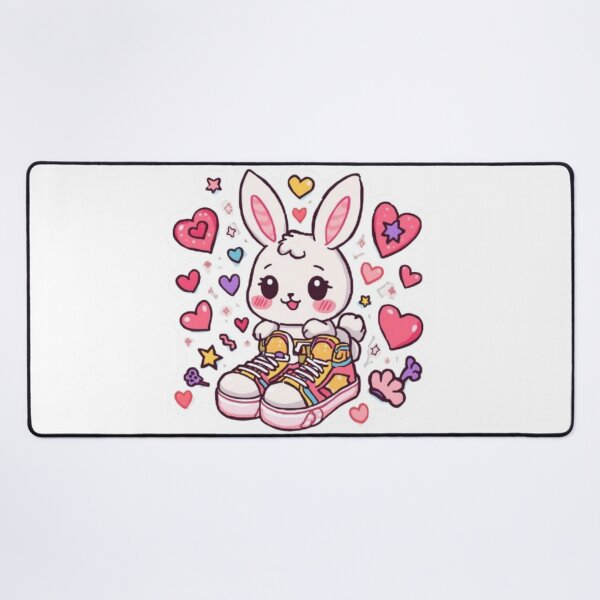 Item preview, Sneaker Bunny Kawaii Sticker designed and sold by Stylestickers55.