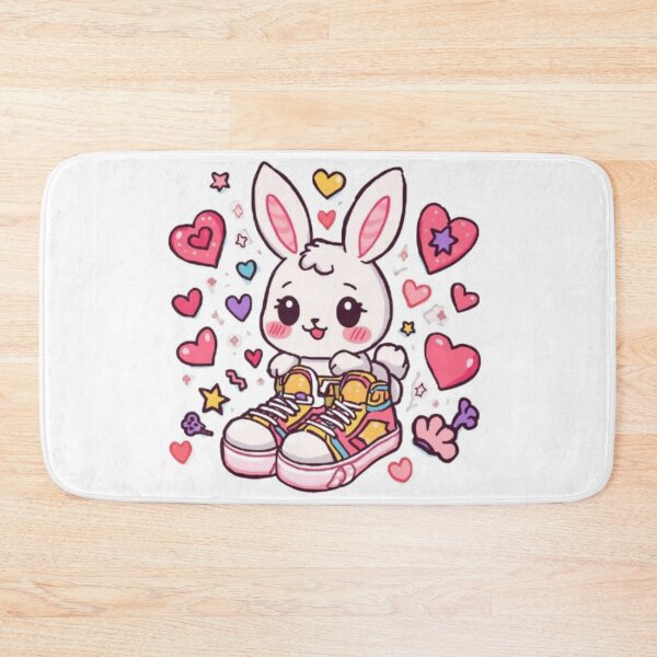 Item preview, Sneaker Bunny Kawaii Sticker designed and sold by Stylestickers55.