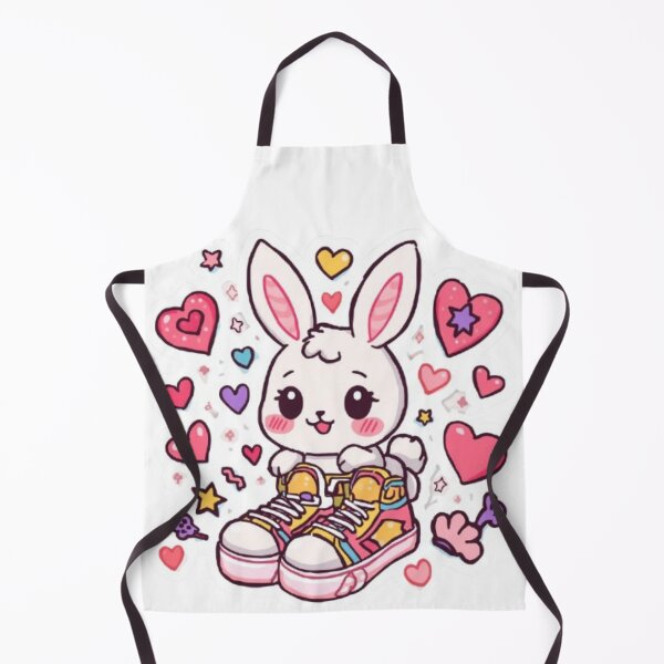 Item preview, Sneaker Bunny Kawaii Sticker designed and sold by Stylestickers55.