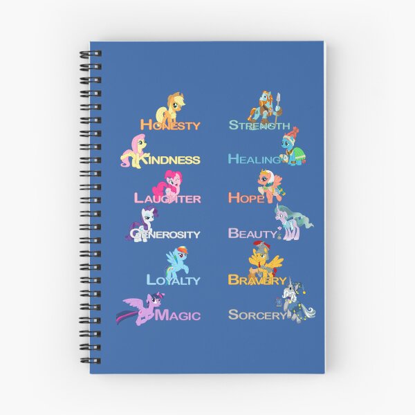 Item preview, The Elements of the Pillars of Friendship - My Little Pony friendship is magic MLP MLPFIS ponies brony designed and sold by astroantlers.