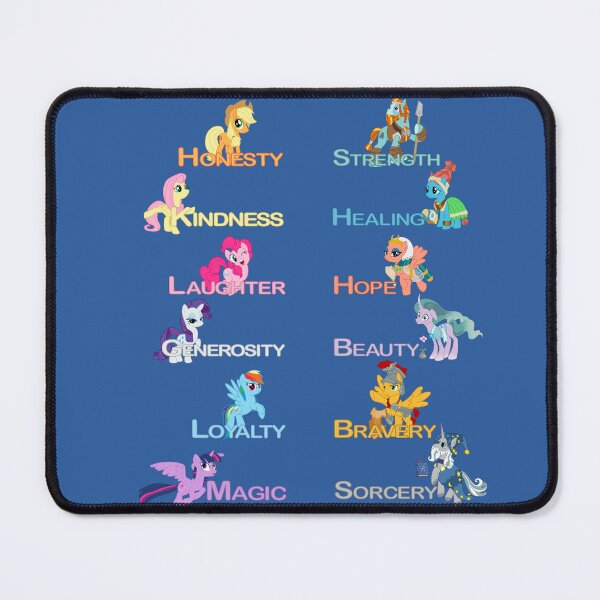 Item preview, The Elements of the Pillars of Friendship - My Little Pony friendship is magic MLP MLPFIS ponies brony designed and sold by astroantlers.