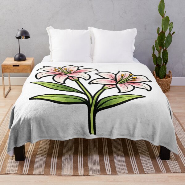 Item preview, Pink Lily Flower designed and sold by GraphicsClub.