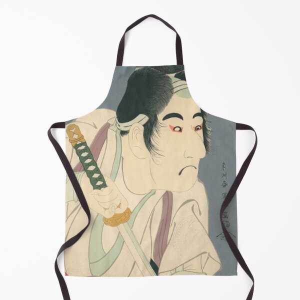 Item preview, Sharaku Katana Samurai Kabuki Ichikawa Komazo Ukiyo-e Art designed and sold by vekotpu.