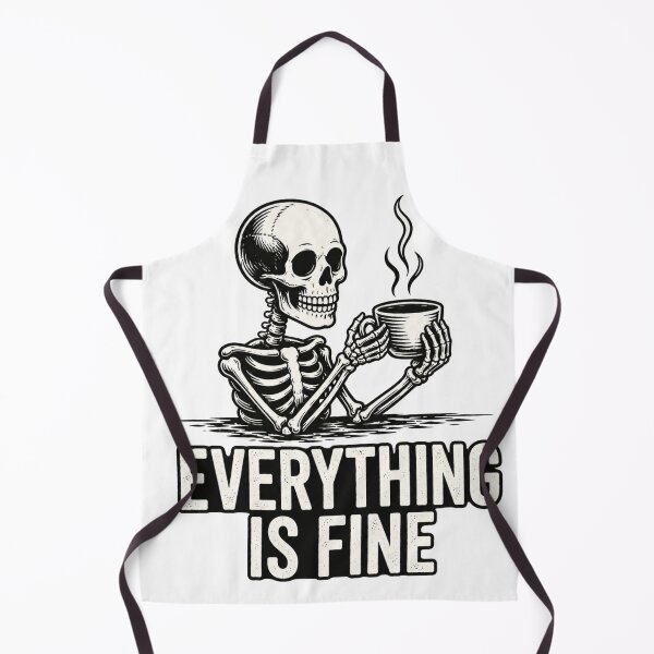 Item preview, Everything's OK! – Funny dark humor design for coffee lovers designed and sold by FusiTink.