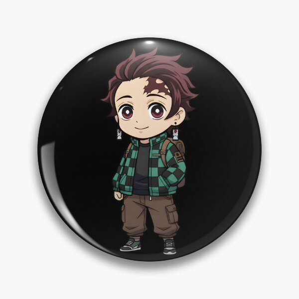 Artikelvorschau, Tanjiro Kamado Chibi Anime Streetwear entworfen und verkauft von luffy2374.