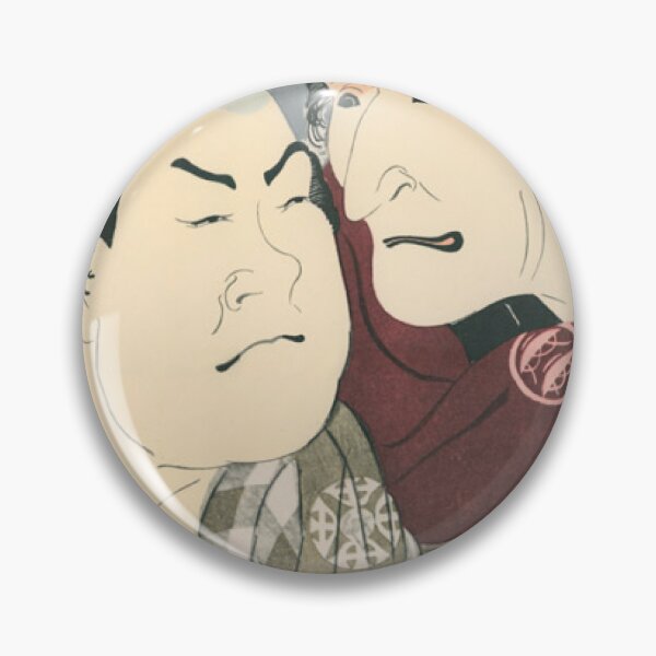 Item preview, Sharaku Kabuki Two Actors Iwai Hanshiro Bando Hikosaburo Ukiyo-e Art designed and sold by vekotpu.