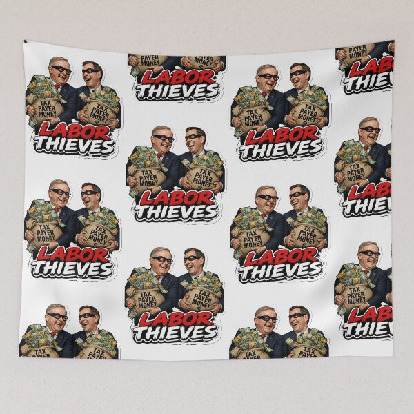Item preview, Albanese And Chalmers Labor Thieves designed and sold by kibosasgscp.