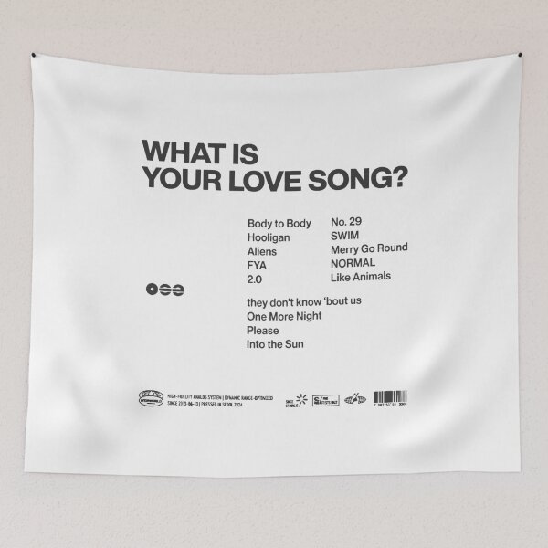 Item preview, BTS what is your love song? designed and sold by bangxhai.