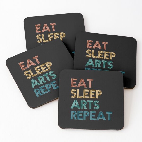 Item preview, Eat Sleep Arts Repeat - Gift For Arts Fans designed and sold by kindxinn.