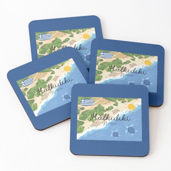 Item preview, Halkidiki Greece - Greek Summer Travel designed and sold by AnulaArt.
