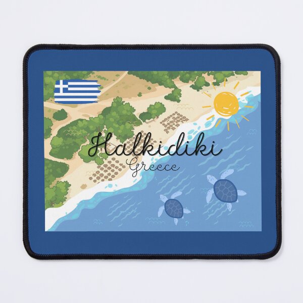 Item preview, Halkidiki Greece - Greek Summer Travel designed and sold by AnulaArt.