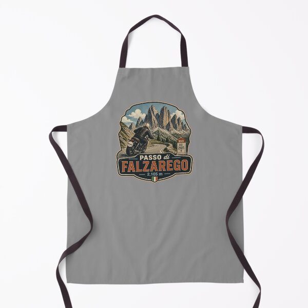 Item preview, Falzarego Pass, Passo di Falzarego Italy Motorcycle Sticker TShirt 03 designed and sold by OuterShellUK.