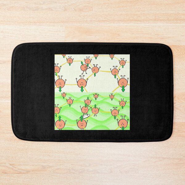 Item preview, Cartoon Electron Waves Cute Quantum Physics designed and sold by melinacris.