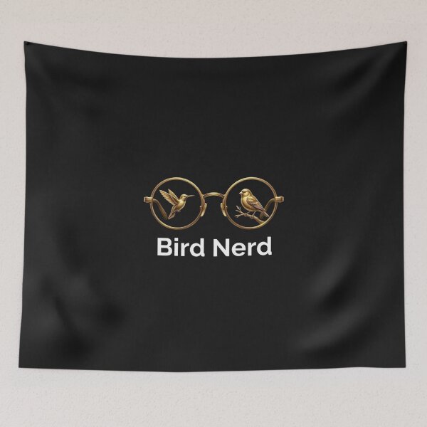 Item preview,  Bird Nerd Retro Glasses Golden Birds Vintry Off designed and sold by VintryOff.