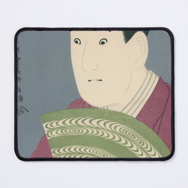 Item preview, Sharaku Kabuki Folding Fan Ichikawa Yaozo Japanese Ukiyo-e Art designed and sold by vekotpu.